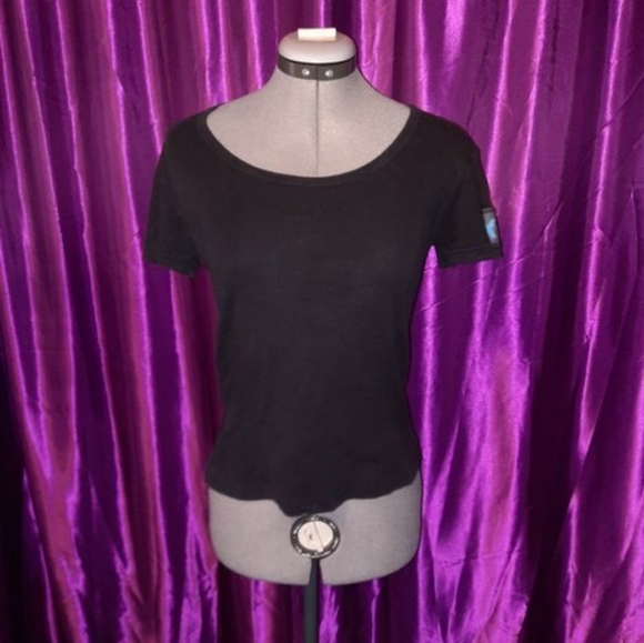 Extremely VINTAGE & RARE baby tee by Paper Doll Prod! 🖤☠🖤☠🖤 - Picture 3 of 4